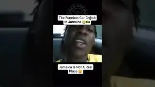 This is by far the funniest crash in Jamaican history #Jamaica #Funny #Viral ￼