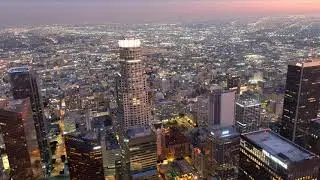 SUNDAY NIGHT  LOS ANGELES #sunset #losangeles #dtla #cali #discoverla #usbank #meditation #sunset