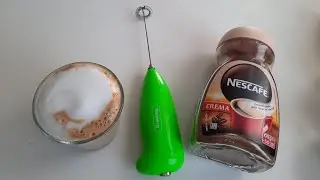 Cum Faci Cafea Acasa cu Mixer Spuma de Lapte si Nescafe Instant