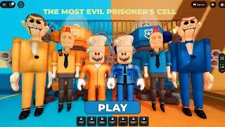 PRISONER VS POLICE PRISON RUN (Obby) | Roblox Walkthrough