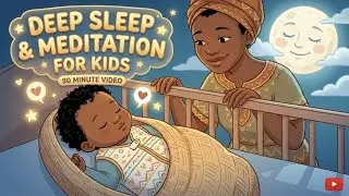 Baby Sleep Music 💖 African Lullabies ✨ Family Bonding Stories | 2 Hours of Gentle Melodies