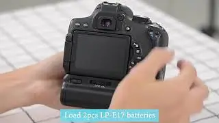 Battery Grip Holder For Nikon D5100 D5200 D5300 DSLR Camera Work With EN-EL14