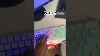 J&rsquo;ai re&ccedil;u mon nouveau clavier de chez G-lab🤩🤩 partie 2