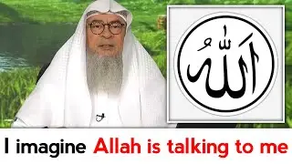 I imagine that Allah is talking to me | Sheikh Assim Al Hakeem