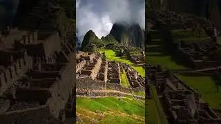 Beutiful relaxing music -Ruins of an ancient city, Machu Picchu, Peru🇵🇪🌏