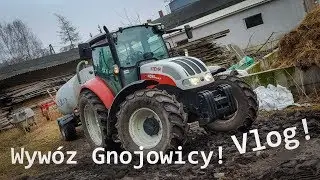 Pierwszy vlog? Gnojowica 2018! Steyr 4095 Multi! AgroGarrison