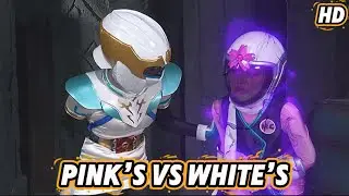 [Super Sentai highlight] Gao Pink Gao White Vs. Oruku Orc Defeated #powerrangers #supersentaiseries