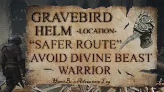 Gravebird Helm Location Safer Route to Avoid Divine Beast Warrior | Elden Ring Shadow of the Erdtree