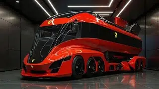  🚨 Ferrari Red Hyper Motorhome 2050 &ndash; The Most Powerful Luxury RV America Has Ever Seen! 🔥