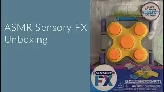 ASMR Sensory FX Recorder Cube Opening