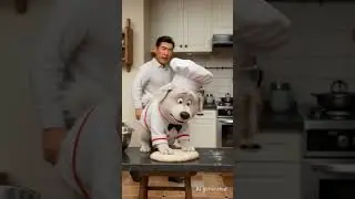 This Puppy Took His Chef Job WAY Too Seriously 😭🍞