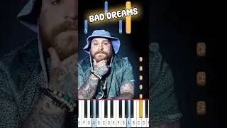 Easy Piano Cover That Feels Heavy | Bad Dreams