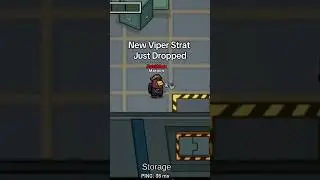 The most UNDERRATED VIPER play in Among Us #amongus #viper #tips