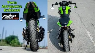 🔥Twin Exhaust in My NS 200 | Only One In India😍👌🔥