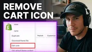 How To Remove Cart Icon On Shopify (2026) | Theme Editor