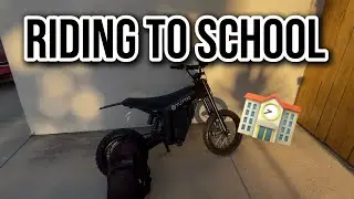 RIDING My TUTTIO To SCHOOL