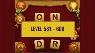 Word Connect Level 581-600