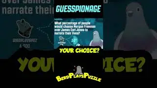 AN ALMOST 69% WIN FOR MORGAN FREEMAN! 😂 (Guesspionage)