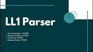 LL(1) Parser