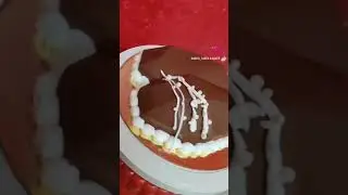 🤎Shape Pinata Cake decorated with a choco shell stuffed with a delicious chococake #homemade  #cake