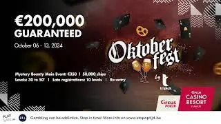 Day 1B Holyday PokerFest 250 000&euro; Garantis avec Will Lion,Loic Xans aux coms