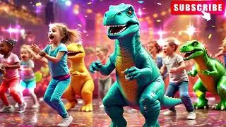 Dinosaur And Jelly Beans Dance Party