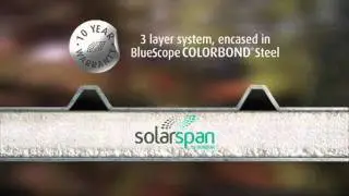 SolarSpan Insulated Roof Panel System - patio, pergola, shaded structure and roof