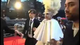 Lady Gaga - The Brit Awards 2010 - Red Carpet
