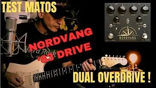 Test Nordvang 83 Drive dual overdrive - (Klon + Bluesbreaker)