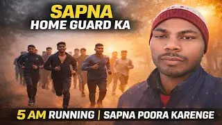 Sapna Home Guard Ka | Garhwa Yuva 5 AM Morning Run Vlog 💪