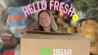 HELLO FRESH - J'ai test&eacute; pour vous - UNBOXING /pr&eacute;sentation du colis 📦 #1
