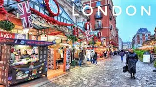 London New Year Eve | London City Walking Tour | Walking London West End | London Covent Garden 4K