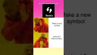 YouTube when making the remix button