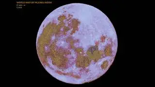 Flipped Moon Transition to World Map