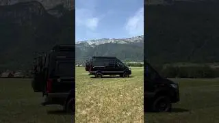 4X4 Adventure Van in The French Alps ~ Hymer GCS Crossover #hymer  #4x4sprinter #4x4camper