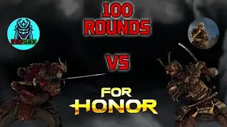 For Honor - Intense 100 ROUNDS against another high skilled Orochi  @Samusama07