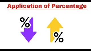 Percentage increase, decrease error