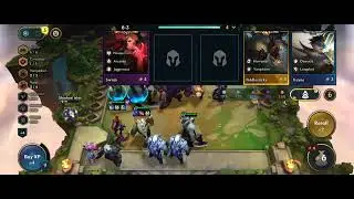 TFT Set 16 Malzahar 3 Vanquisher reroll + 6 Bruiser