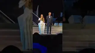 Andrea Bocelli & Lauren Daigle in live sing Il Canto Della Terra Teatro del Silencio 19 July 2024
