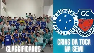 CRUZEIRO 3X0 GUANABARA CITY CLASSIICAÇÃO NA COPINHA E UTIMAS DO CRUZEIRO