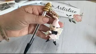 Lapicero con hada | Migajón Artístico