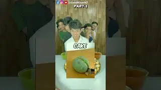 Can you guess it is a Cake or Fake? 🤔 Funny Pani Puri (Gol Gappe) Challenge 😂 | Part 1 | #panipuri