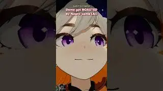 Deme got ROASTED by Neuro-sama 🔥 #vtuber #neurosama #filian @Neurosama @filianIsLost