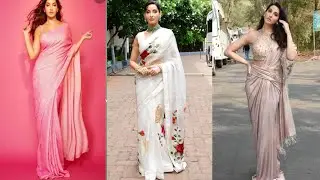 Nora Fatehi saree look images|| Stylish Nora Fatehi Indian Look // Beautiful Nora Fatehi saree look