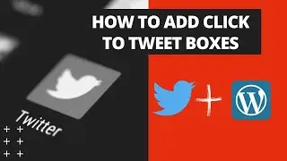 How to Add Click to Tweet Boxes in Your WordPress Website