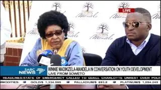 Winnie Madikizela-Mandela in conversation on youth development