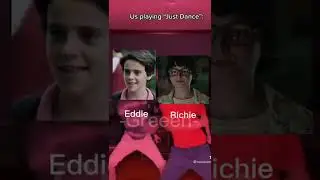 Bill and Stan VS Richie and Eddie playing &ldquo;Just Dance&rdquo; | #richietozier #it | -Greeen-