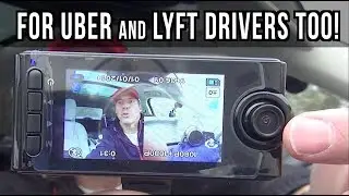 Great Dual Dash Cam for Uber and Lyft Drivers plus Regular Drivers