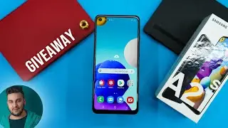 Samsung Galaxy A21s Unboxing: Infinity O Display & Quad Camera!