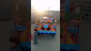 the  little boy driving a tractor with  beautiful  skills @#AR KHAN